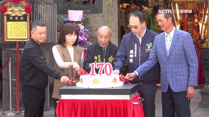艋舺青山宮建宮170週年　青山王祭規模升級